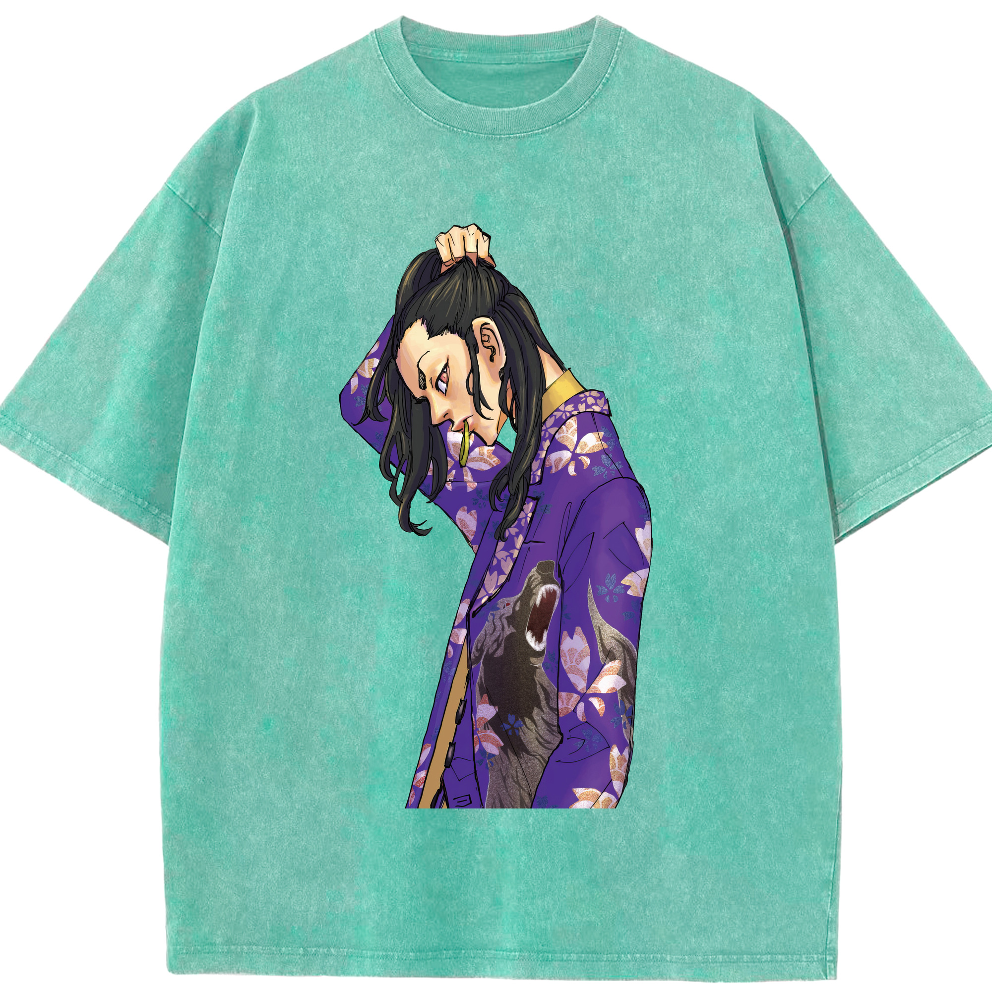 （画像用） 東京リベンジャーズ Tokyo Revengers 綿100% ヴィンテージ風 半袖Tシャツ（フロントプリント）